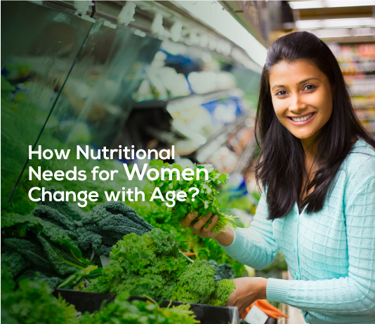 How Nutritional Needs for Women Change with Age?